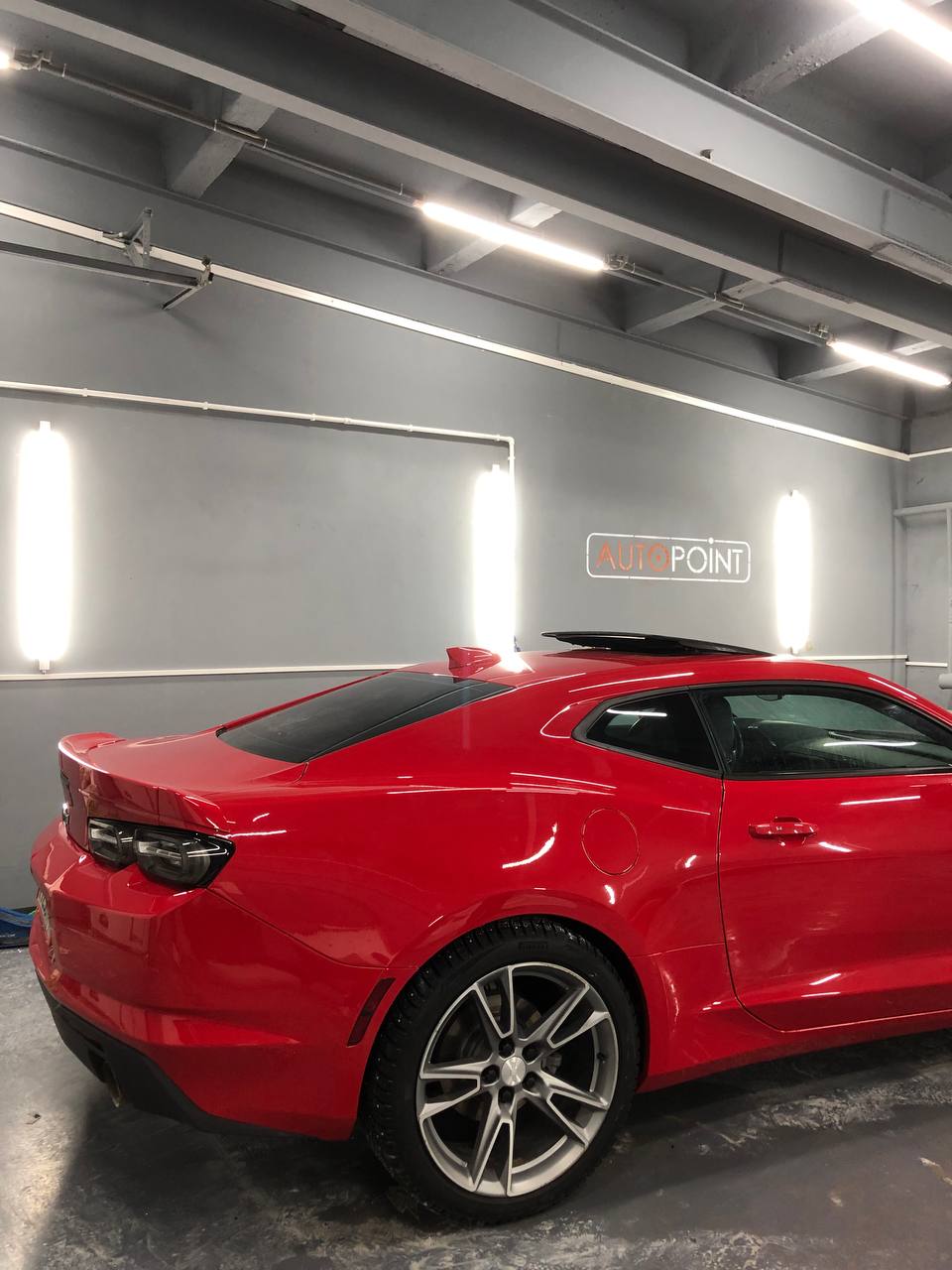 Оклейка полиуретановой пленкой Chevrolet Camaro