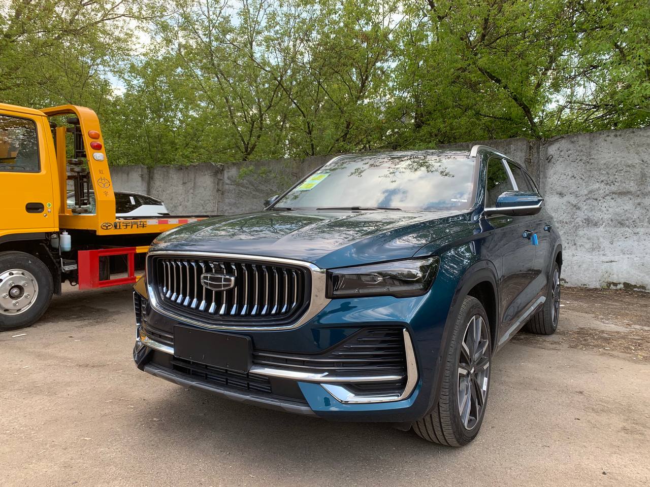Русификация Geely Monjaro
